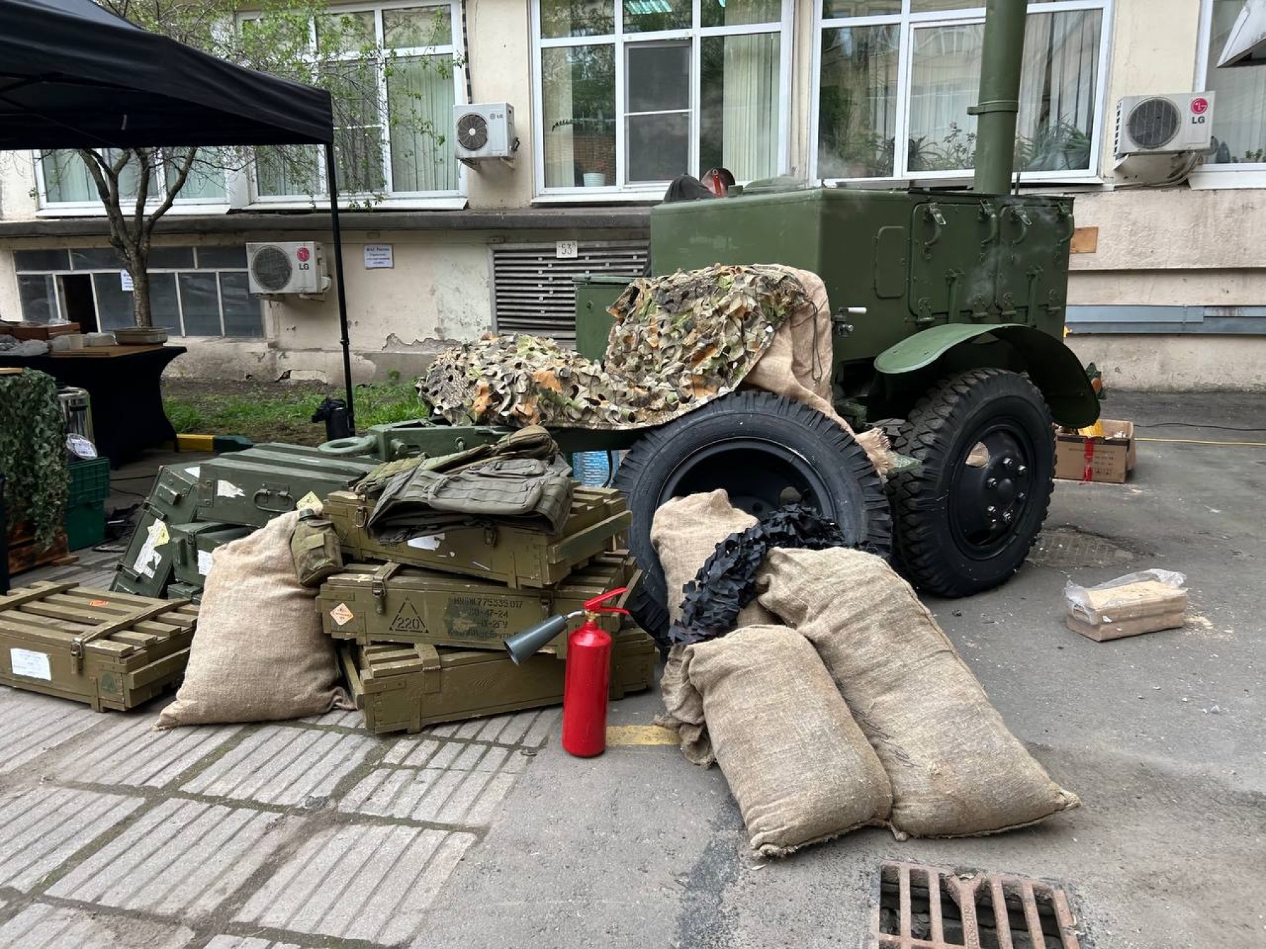 Аренда полевой кухни КП-125