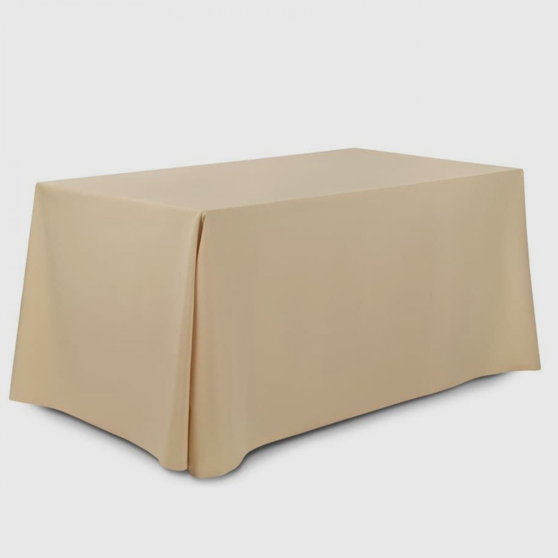 Скатерть прямоугольная 320х225 см бежевая