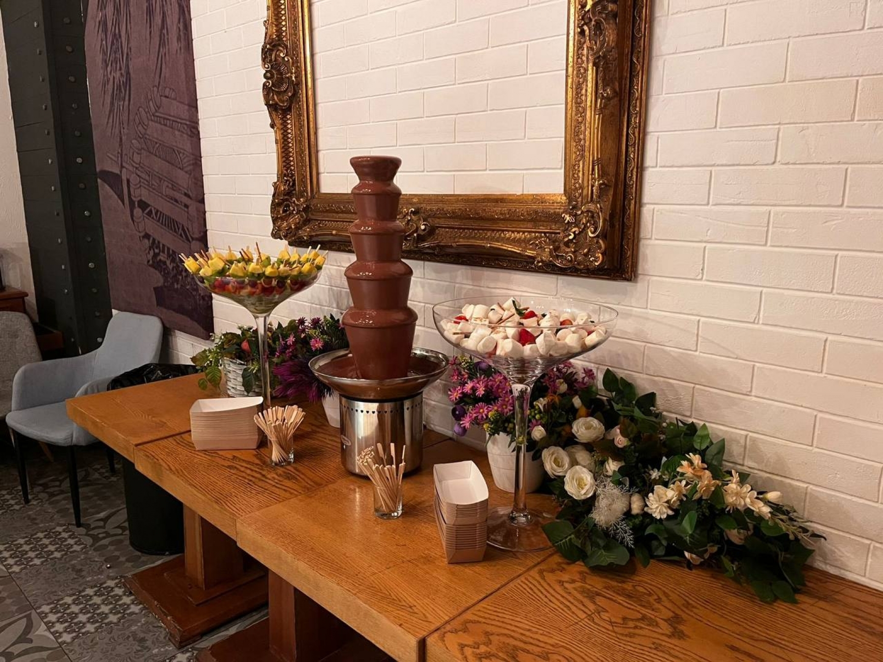 Шоколадный фонтан