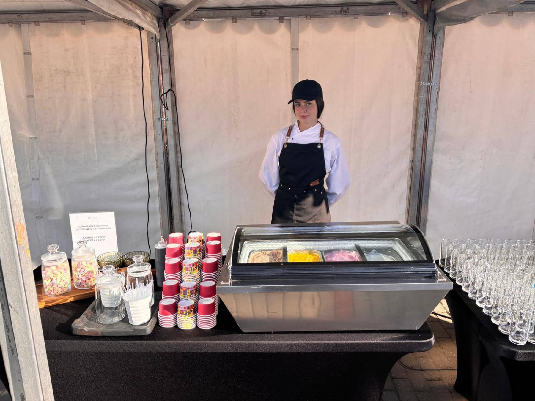 Итальянское мороженое джелато