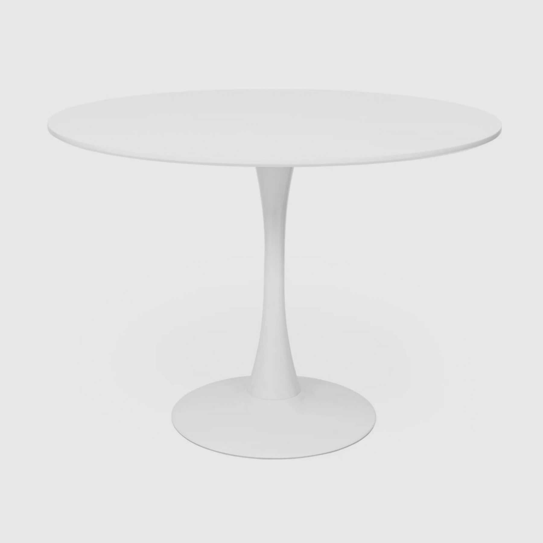 Банкетный стол Tulip 100 см белого цвета