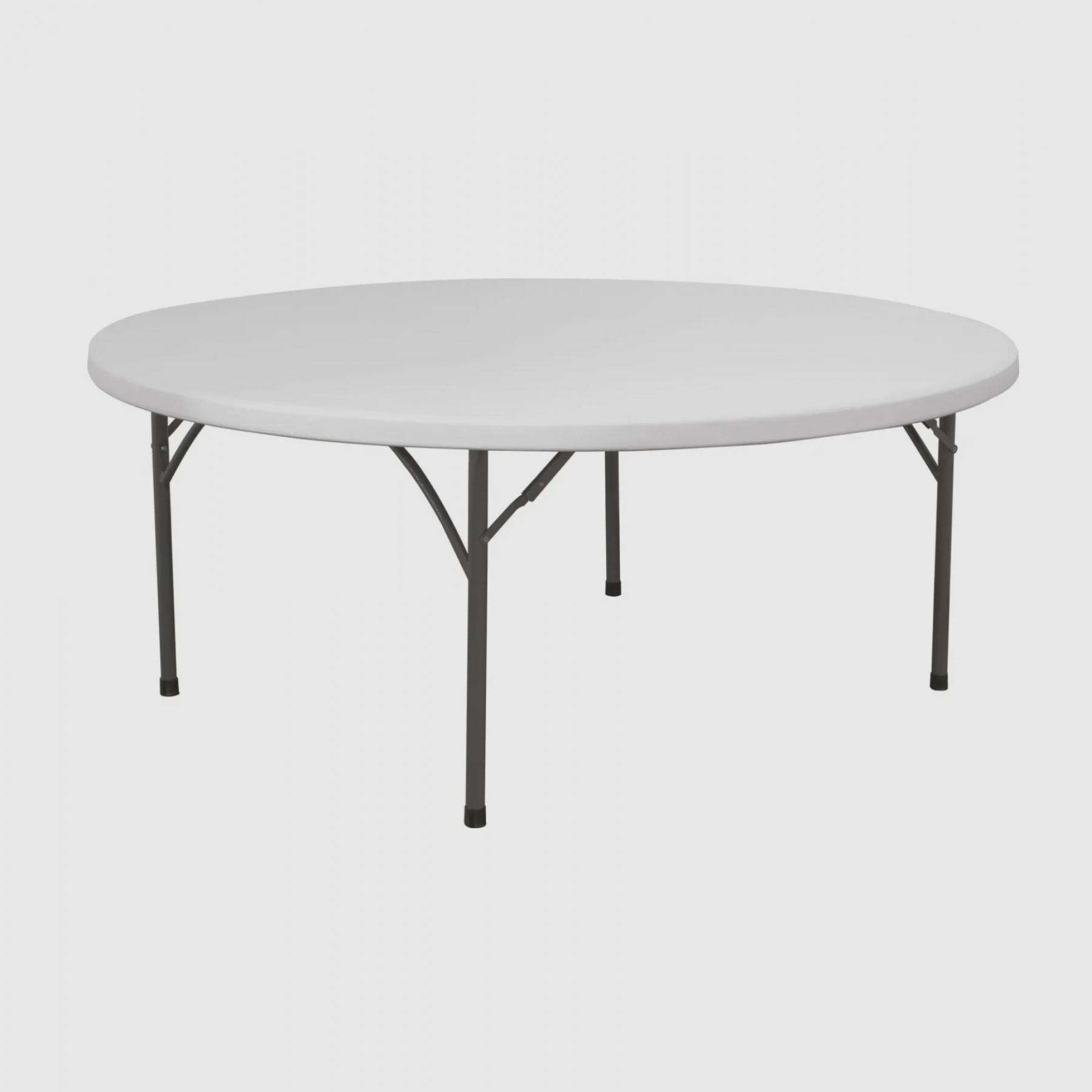 Банкетный стол Cate 183 см серого цвета