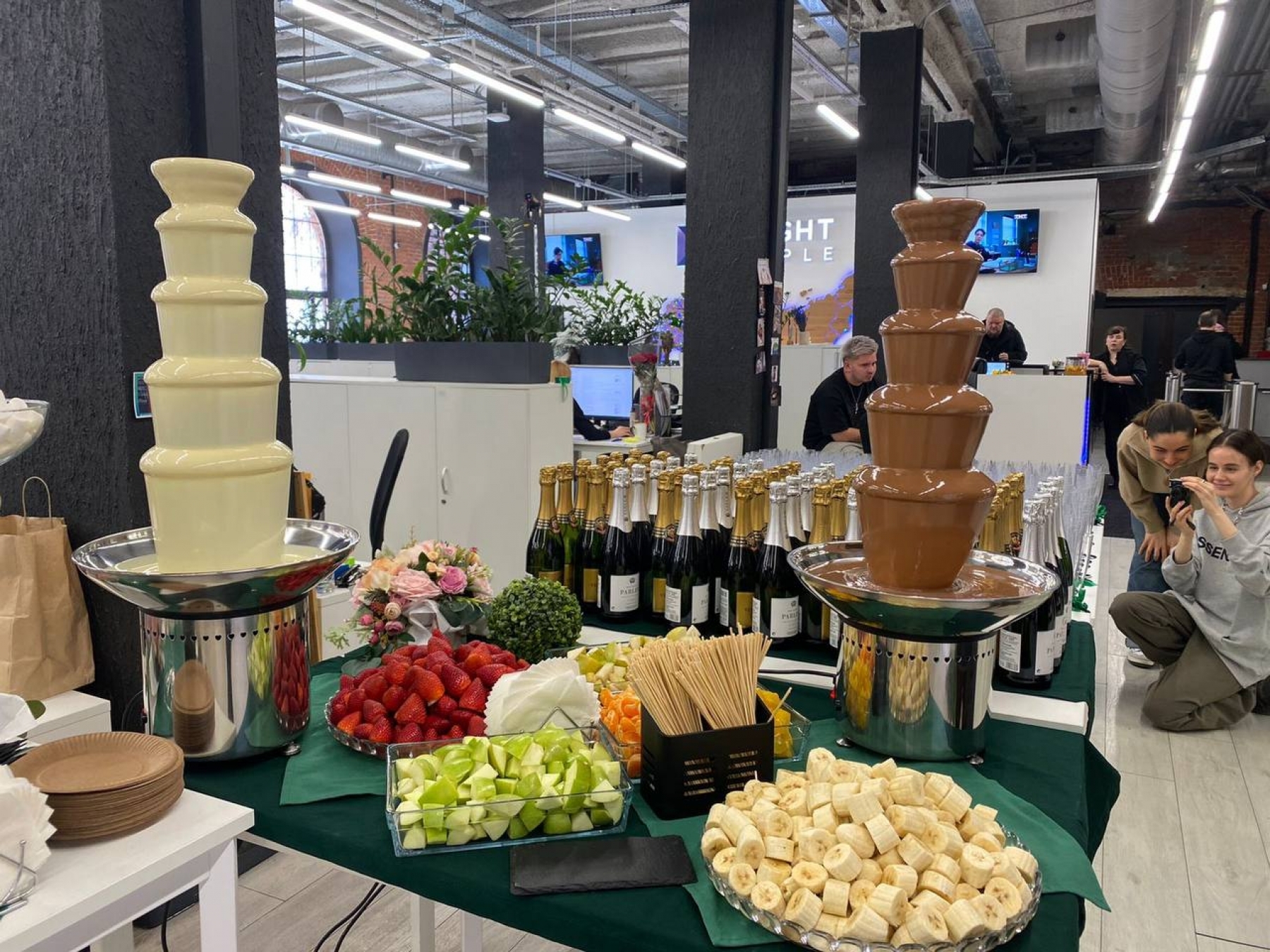 Шоколадный фонтан