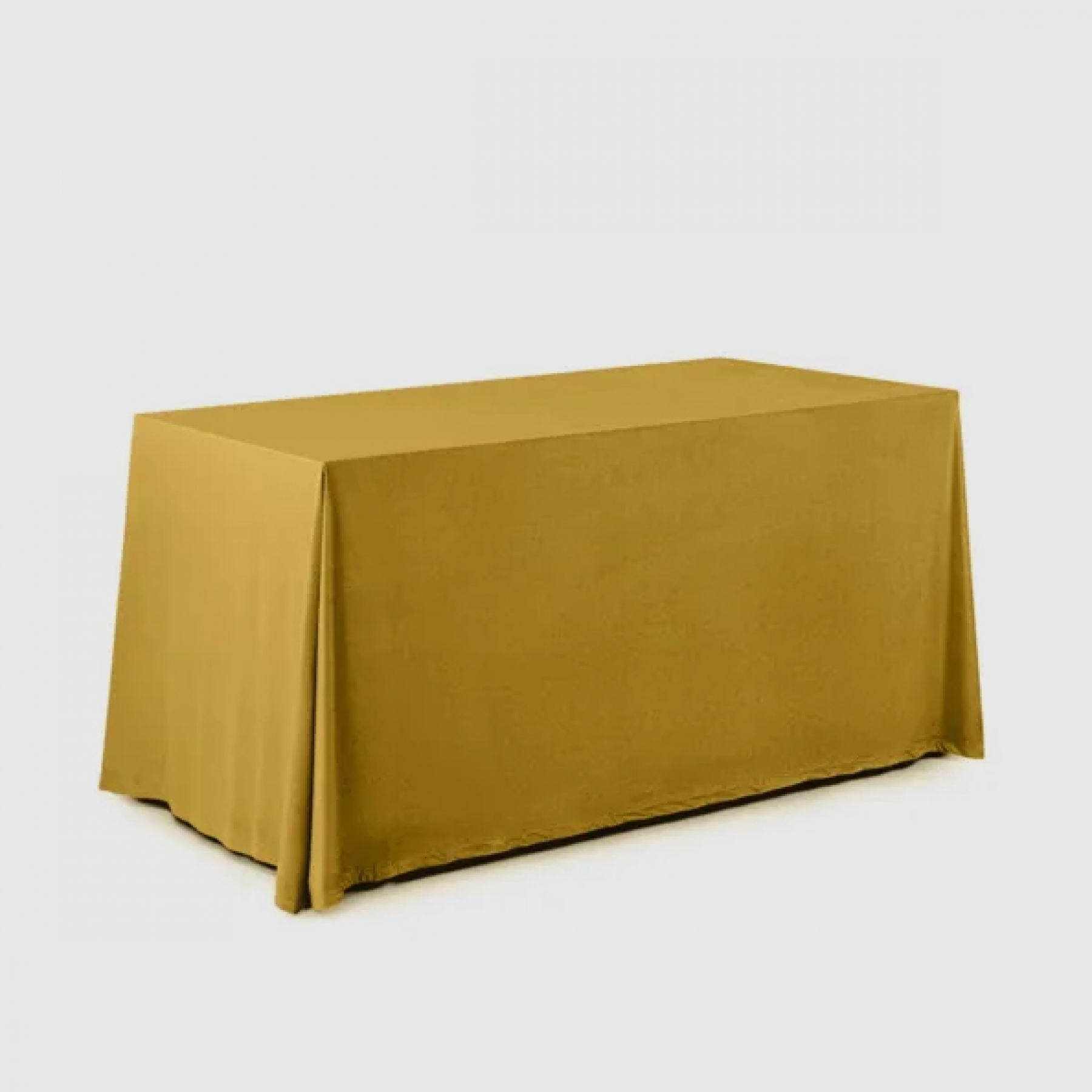 Скатерть прямоугольная 320х225 см горчичная