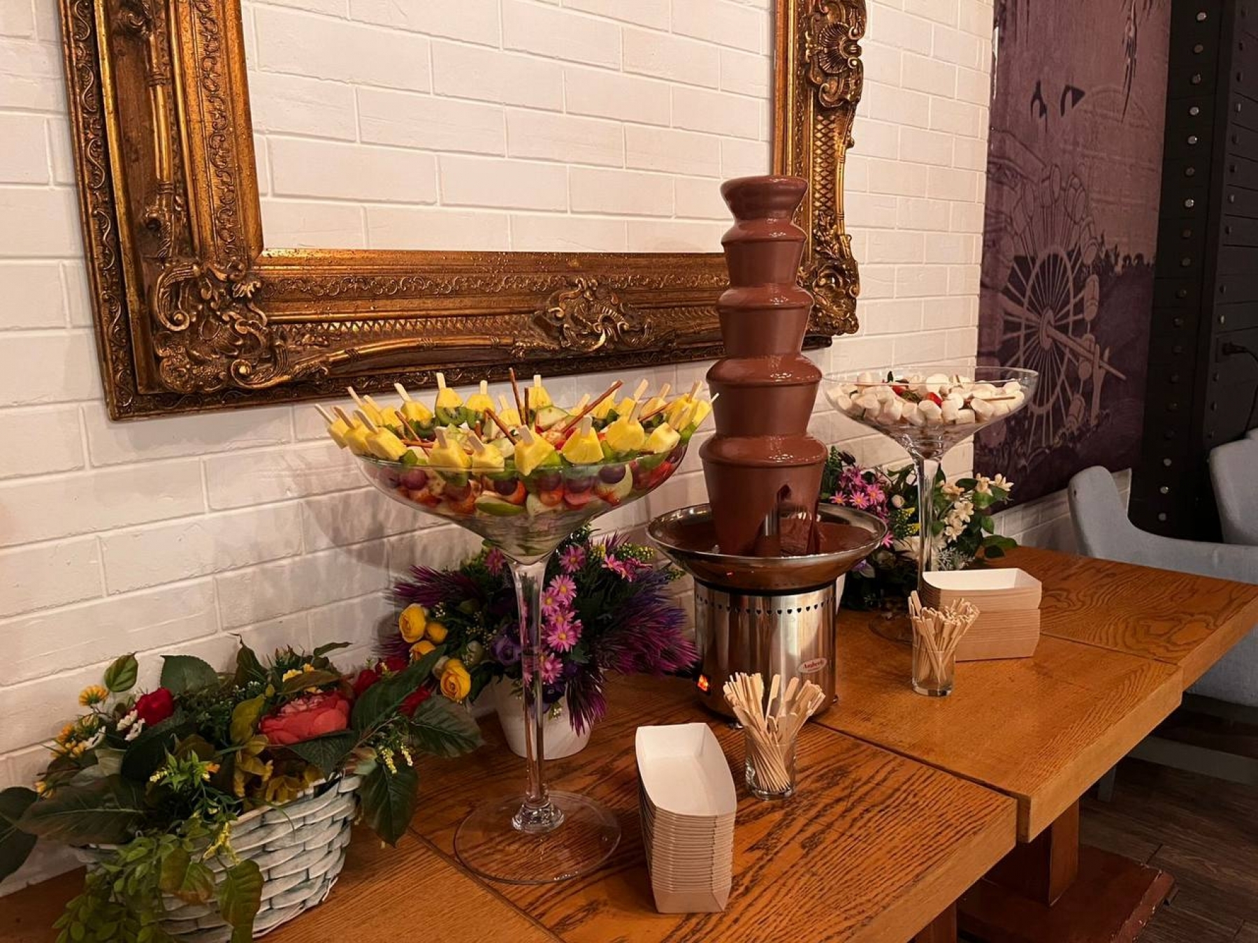 Шоколадный фонтан