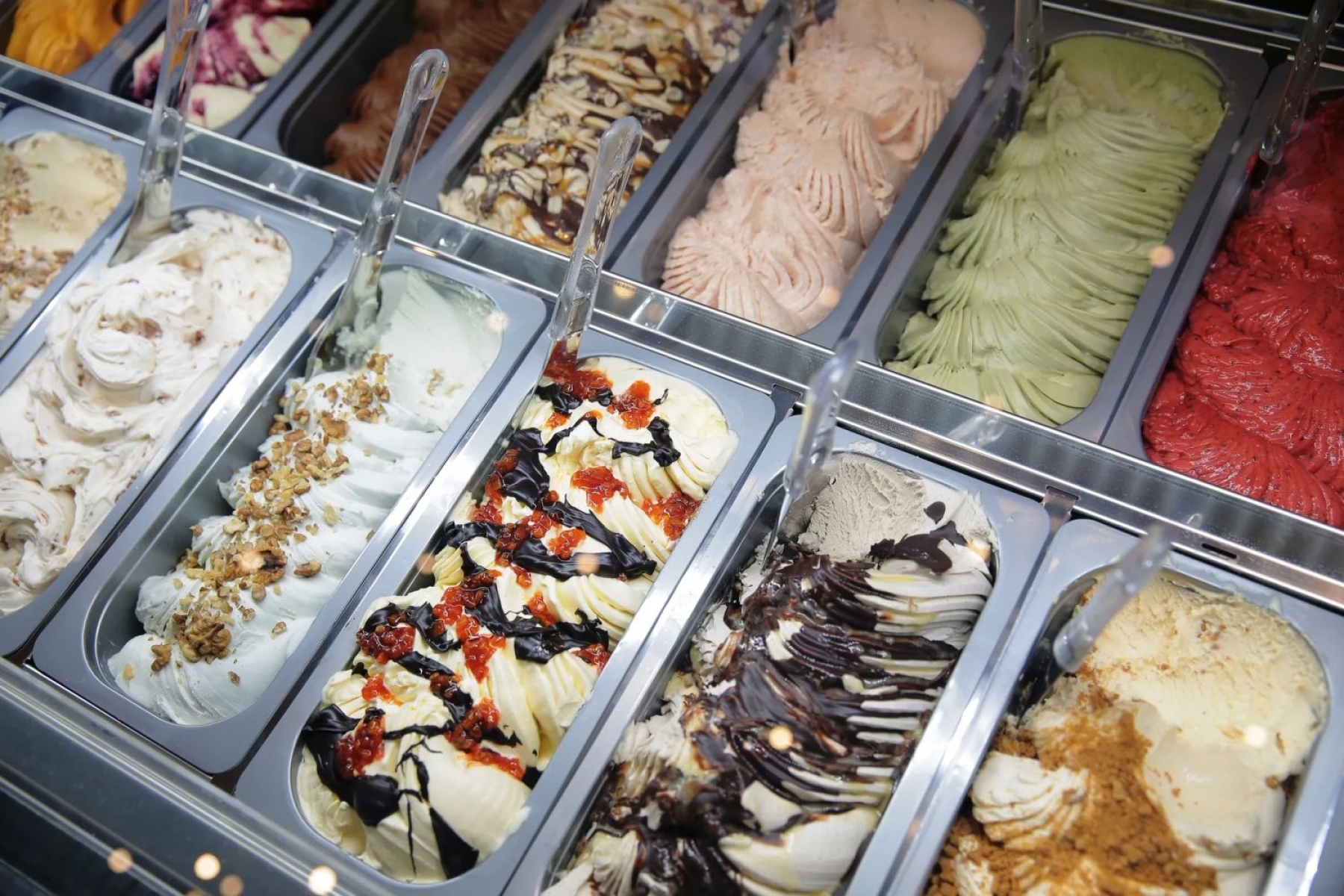 Итальянское мороженое джелато