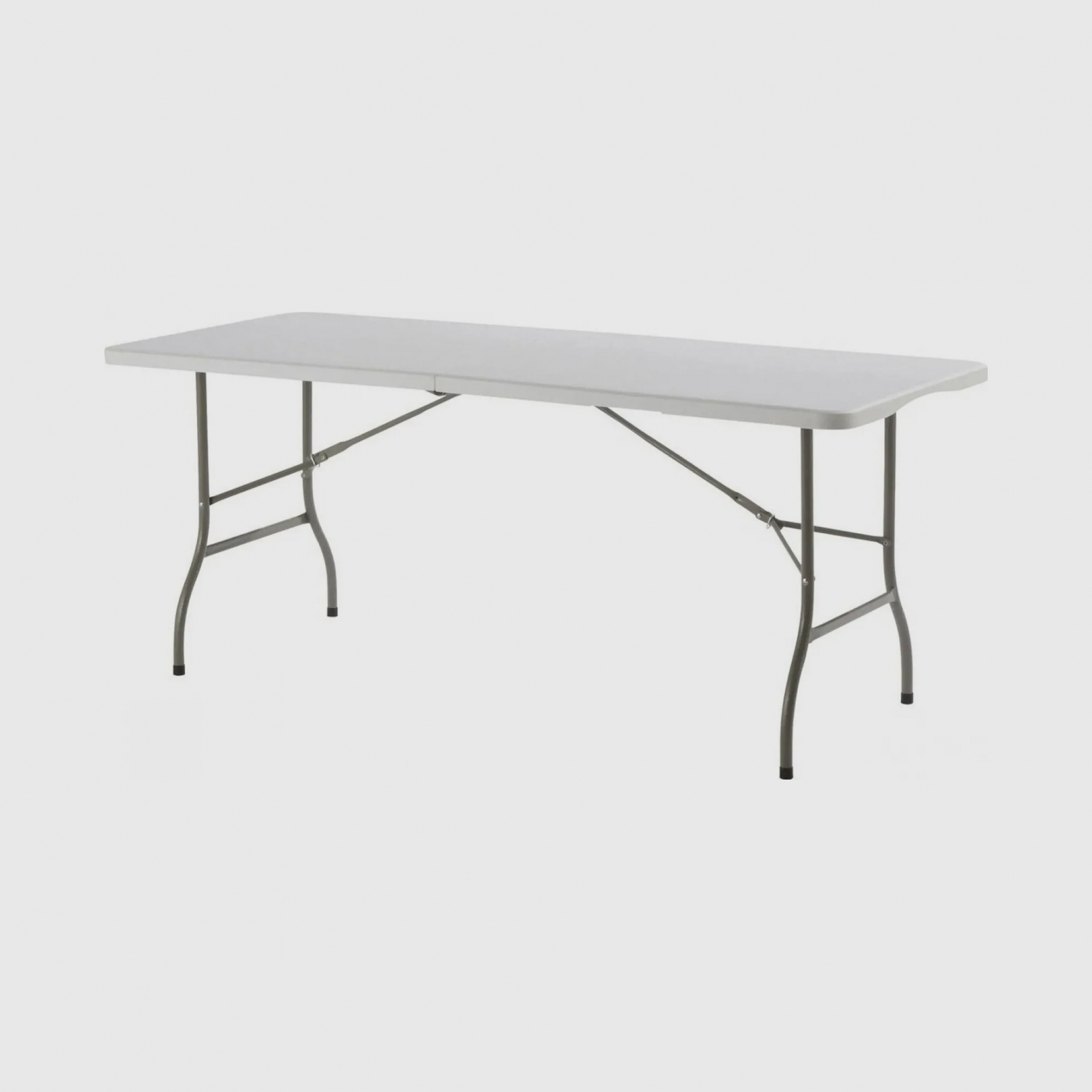 Фуршетный стол Tesla 183x76 см серого цвета