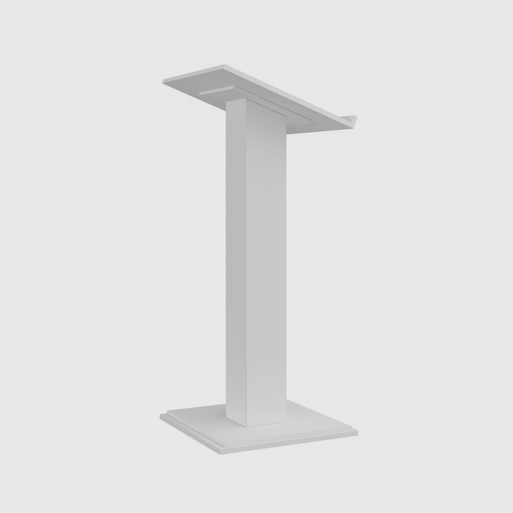 Трибуна для спикера Voice белого цвета