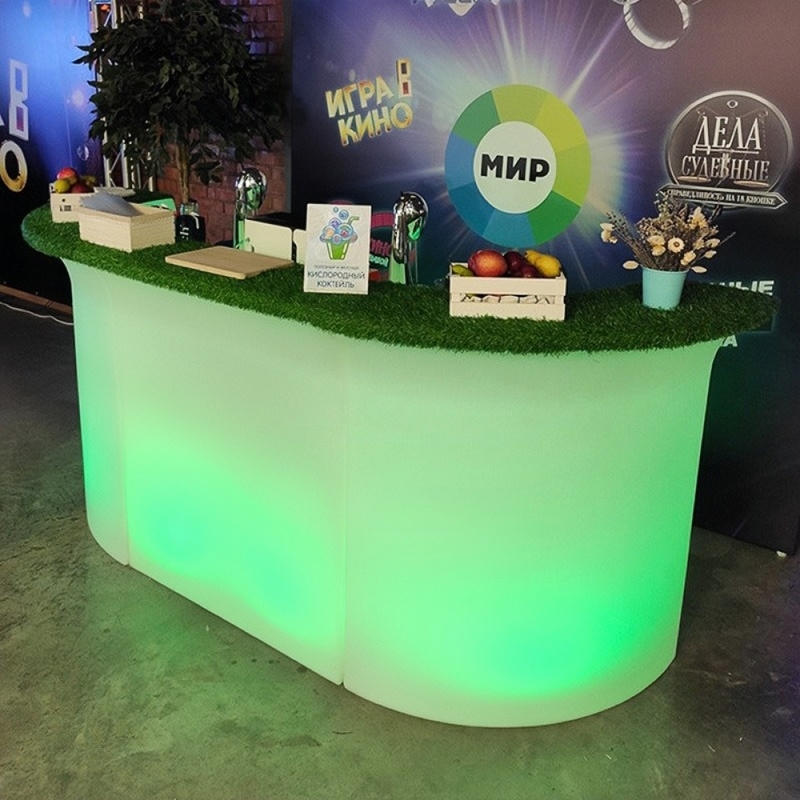 Аренда барной стойки LED