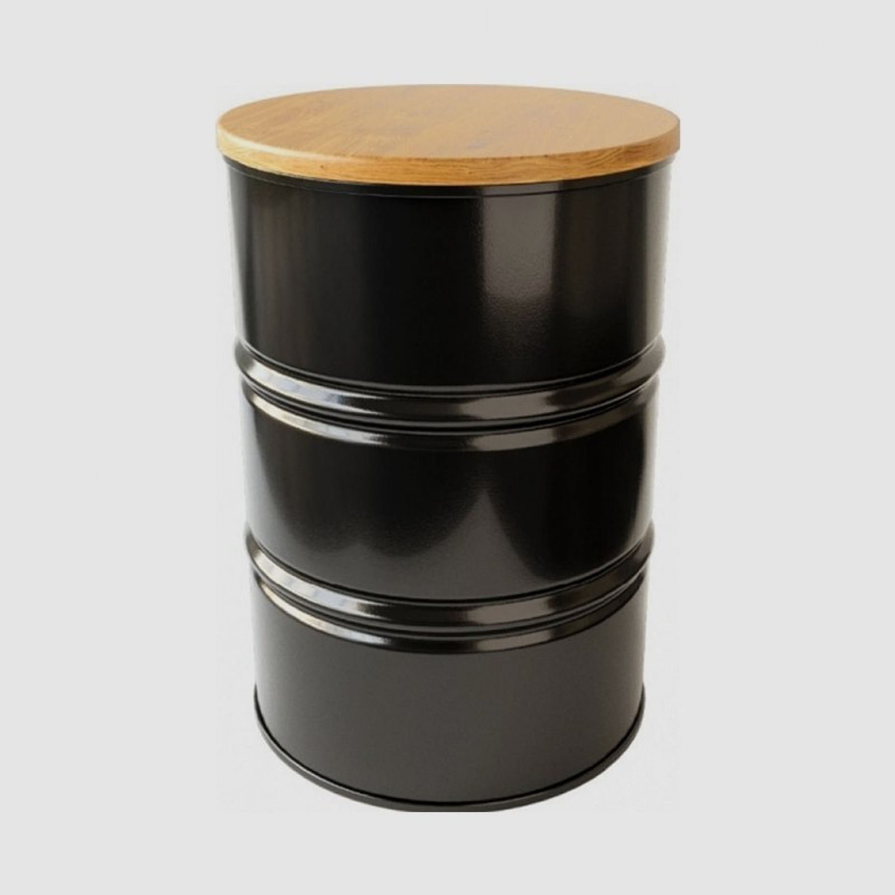 Фуршетный стол Barrel черного цвета