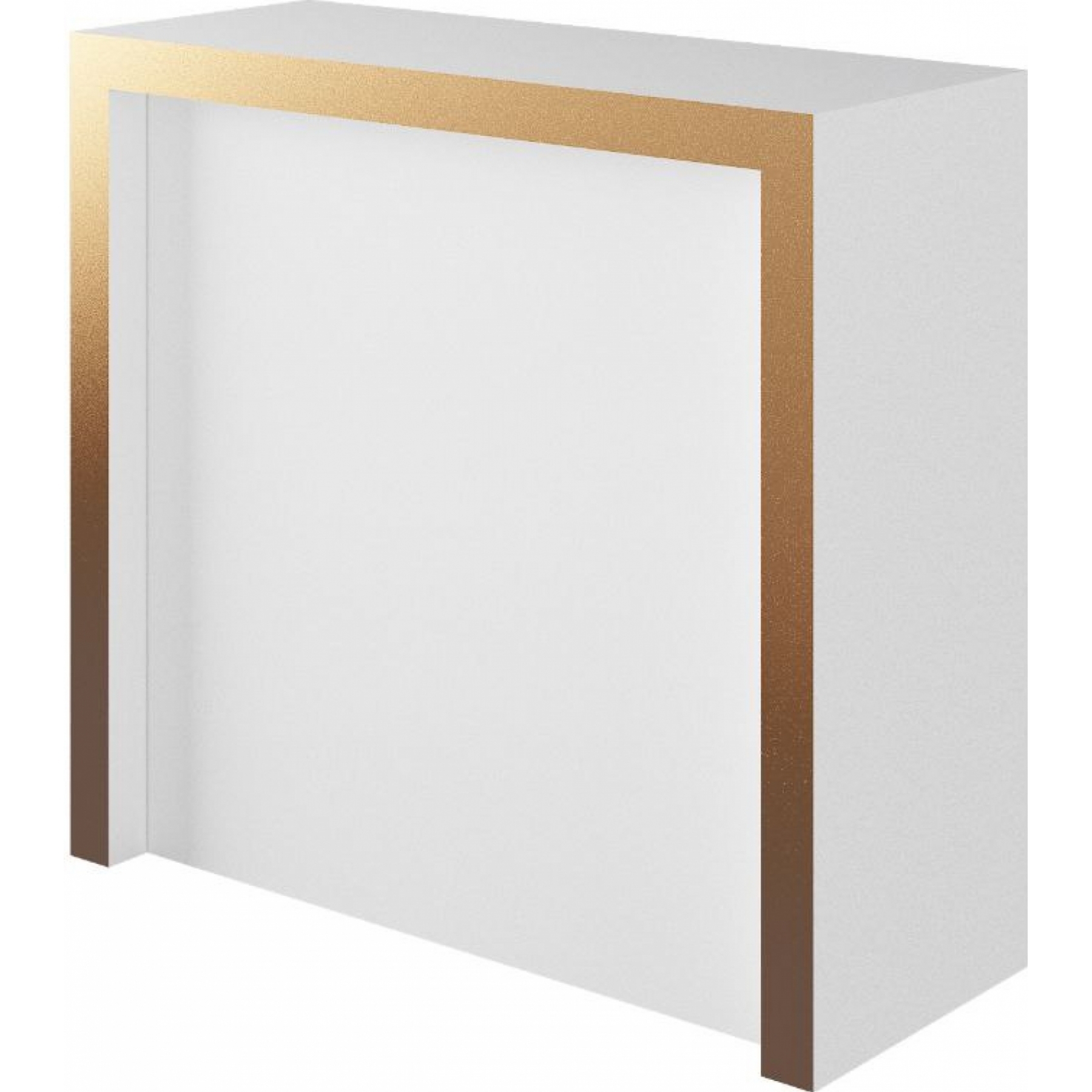 Барная стойка Frame Gold белого цвета