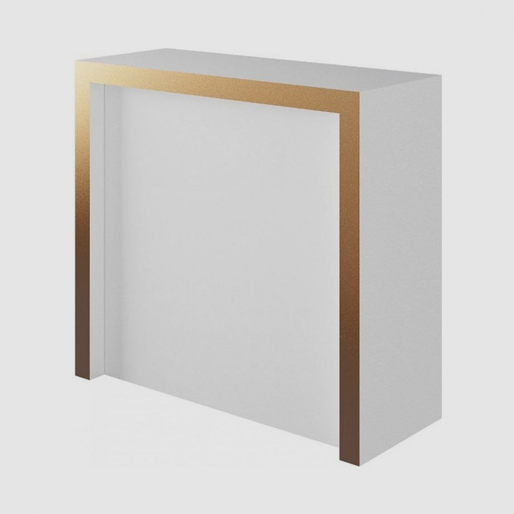 Барная стойка Frame Gold белого цвета