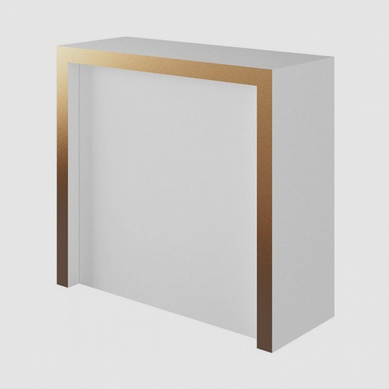 Барная стойка Frame Gold белого цвета